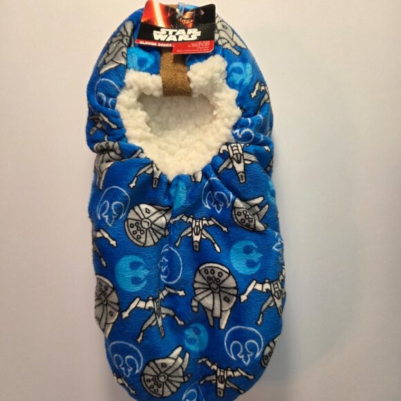 Star Wars Slippers, NWT, Never Worn, Lg/XL 10-12 1/2 - Picture 1 of 5